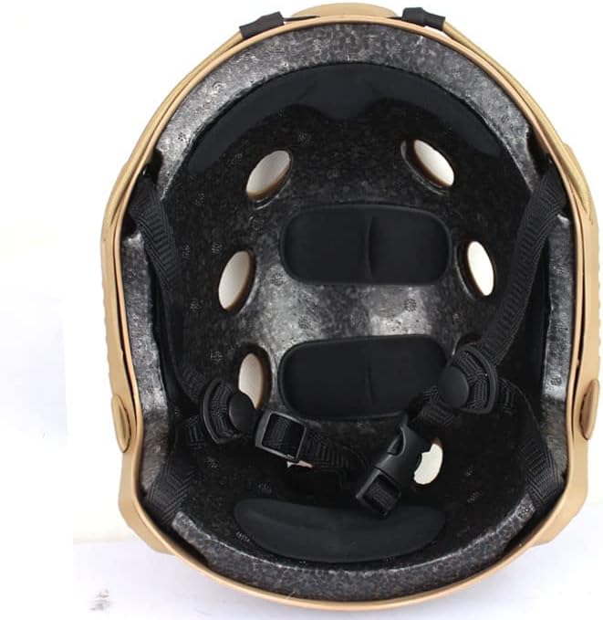 LEJUNJIE PJ Tactical Paintball Airsoft Helmet Fast Military Helmet with NVG Bracket and Side Guide Rail - Image 3